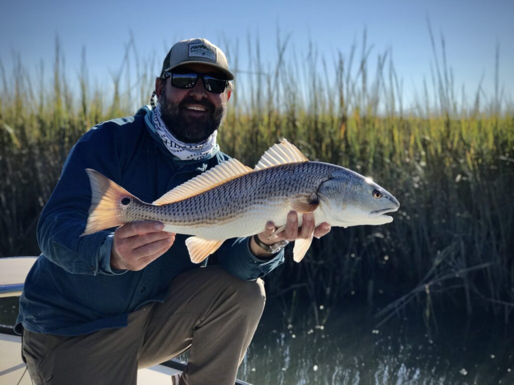 Charleston Fly Fishing Guides & Light-Tackle Fishing Charters, FishWater Outfitters, Captain Braden Powell, Redfish Fishing