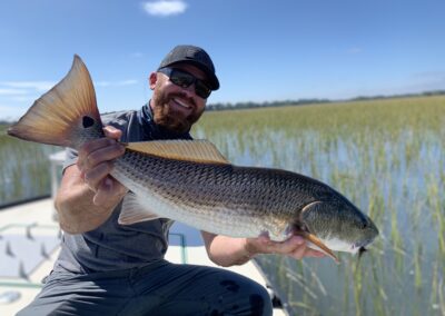 Charleston Fly Fishing Guides & Light-Tackle Fishing Charters, FishWater Outfitters, Captain Braden Powell, Redfish Fishing