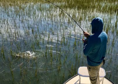 Charleston Fly Fishing Guides & Light-Tackle Fishing Charters, FishWater Outfitters, Captain Braden Powell, Redfish Fishing