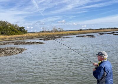 Charleston Fly Fishing Guides & Light-Tackle Fishing Charters, FishWater Outfitters, Captain Braden Powell, Redfish Fishing