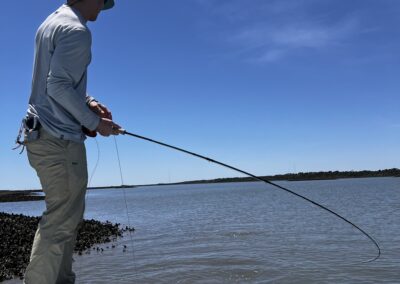 Charleston Fly Fishing Guides & Light-Tackle Fishing Charters, FishWater Outfitters, Captain Braden Powell, Redfish Fishing