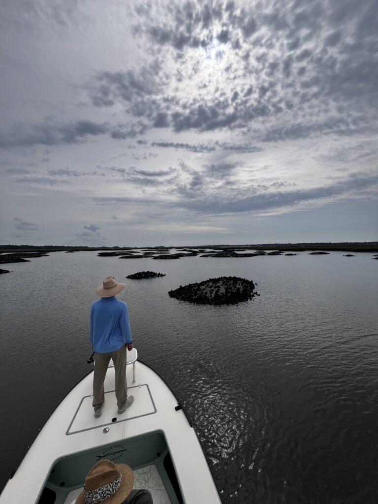 Charleston Fly Fishing Guides & Light-Tackle Fishing Charters, FishWater Outfitters, Captain Braden Powell, Redfish Fishing