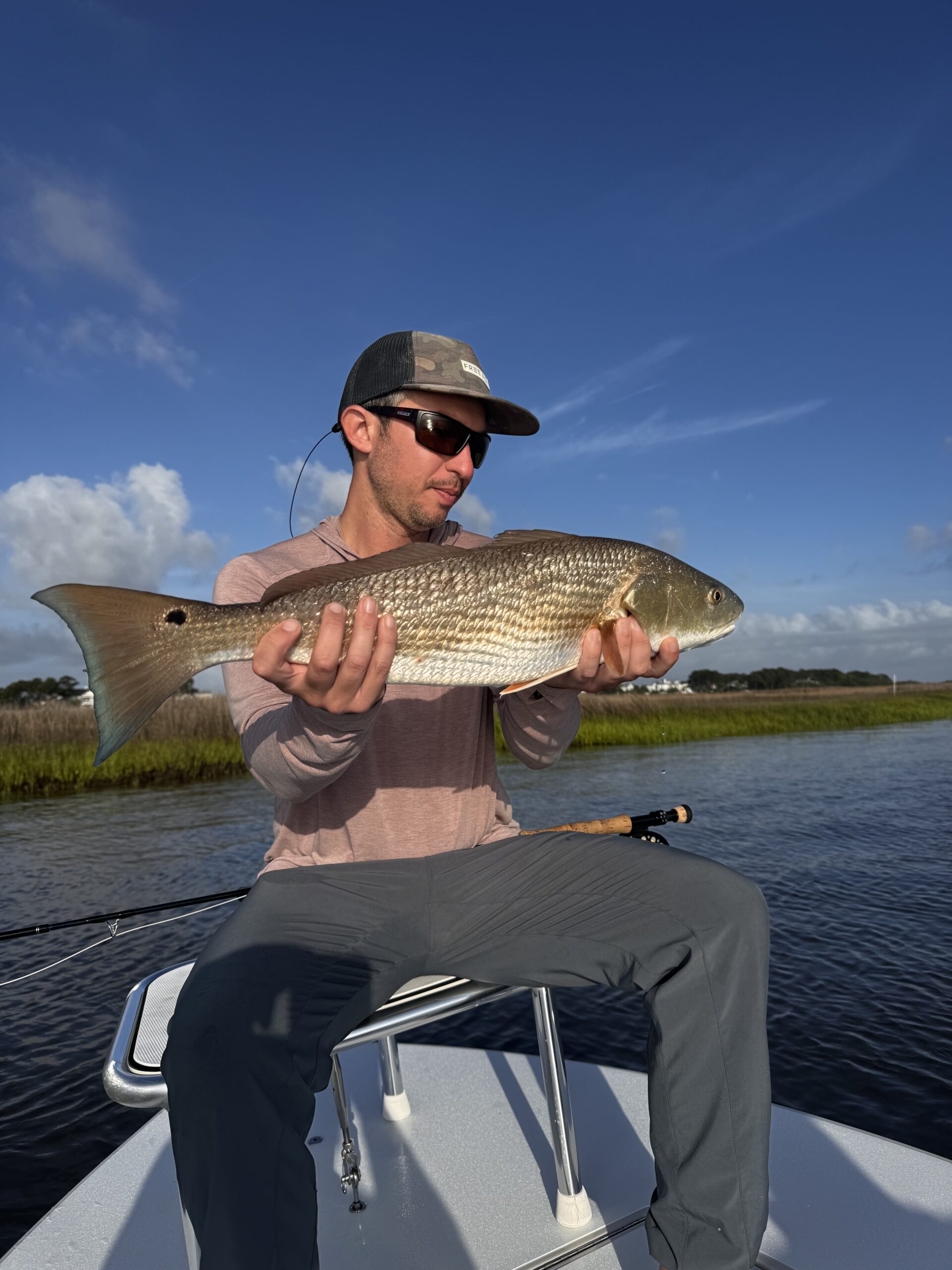 fly fishing for redfish