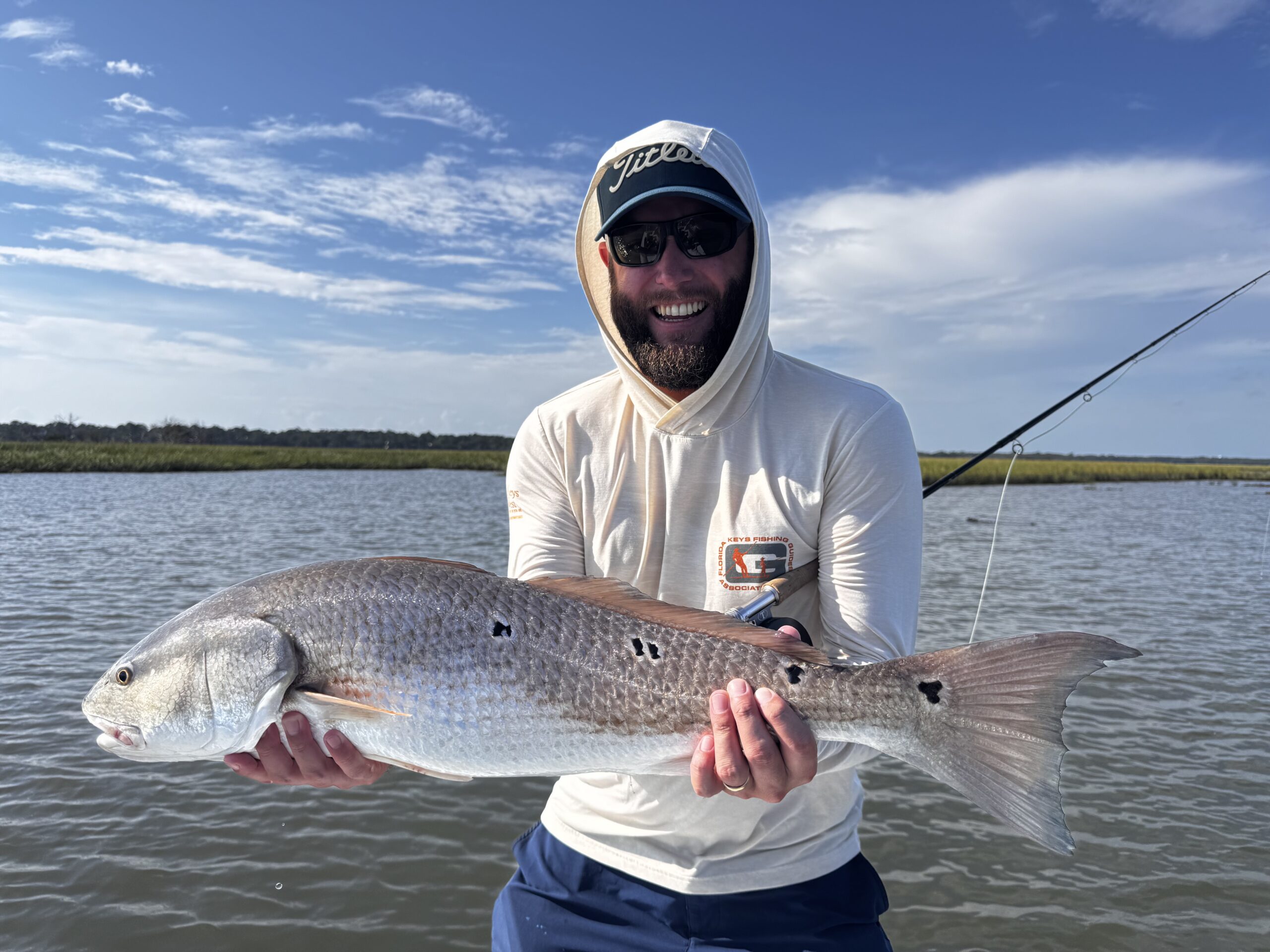 fly fishing for redfish